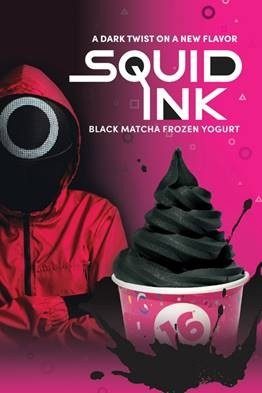 16 Handles Gives Guests the Green Light to Enjoy Squid Ink Black Frozen Yogurt