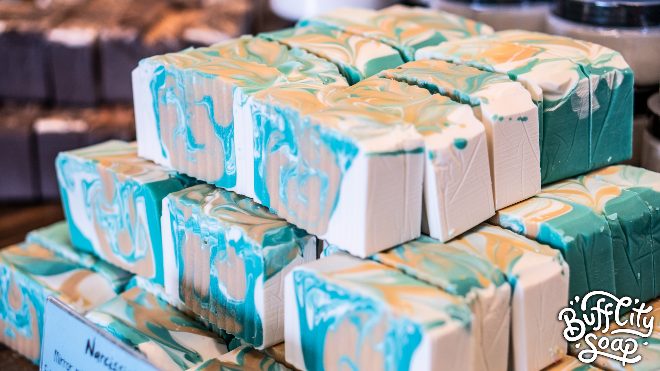 Buff City Soap Brings Plant-Based Products to Forest Lake