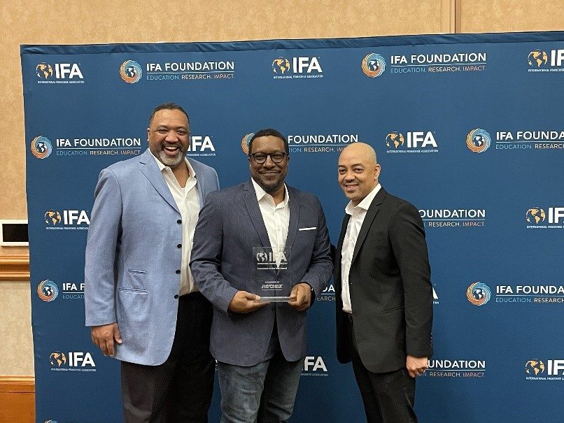 Carl Williams, Russel Thomas, and Mark McCain of Athletic Republic Capitol Region Awarded Franchisee of the Year by International Franchise Association