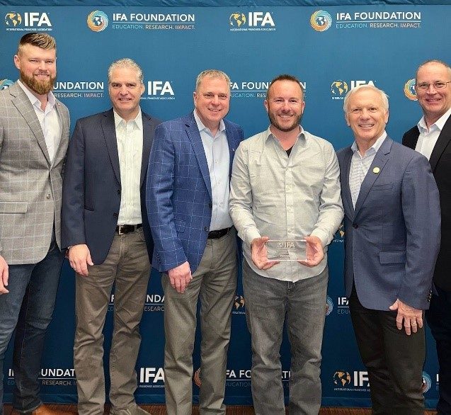 Justin Sherman of Donatos Awarded Franchisee of the Year by International Franchise Association