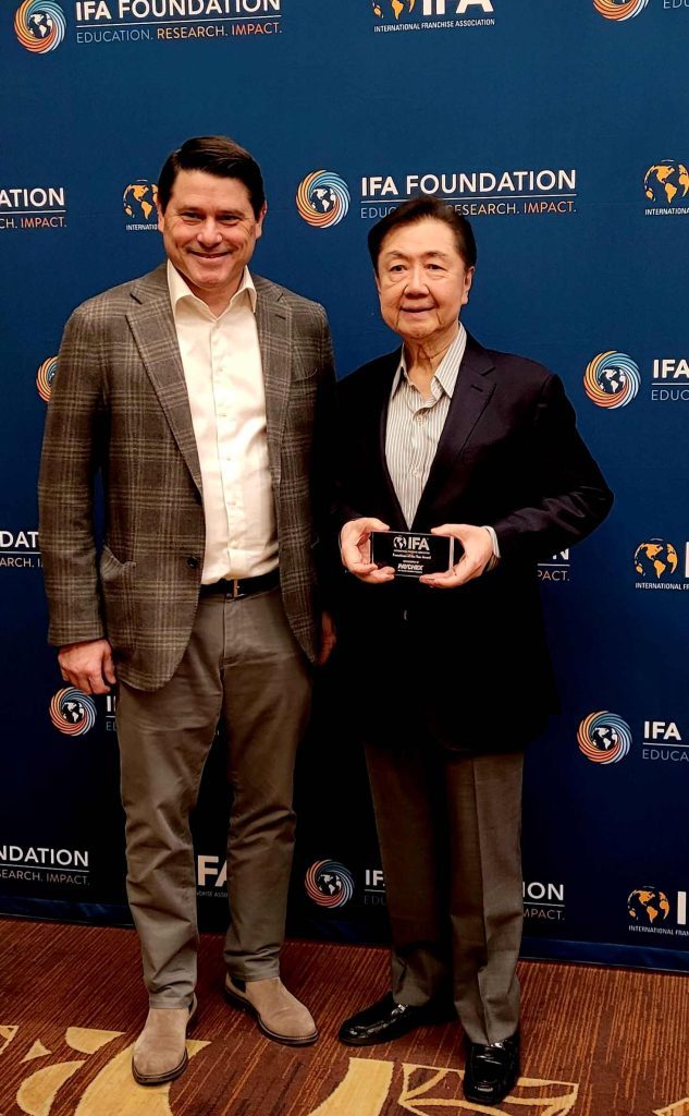 Texas Chicken™ Franchisee for Malaysia, Dato’ Jaya Tan, Named IFA Franchisee of the Year