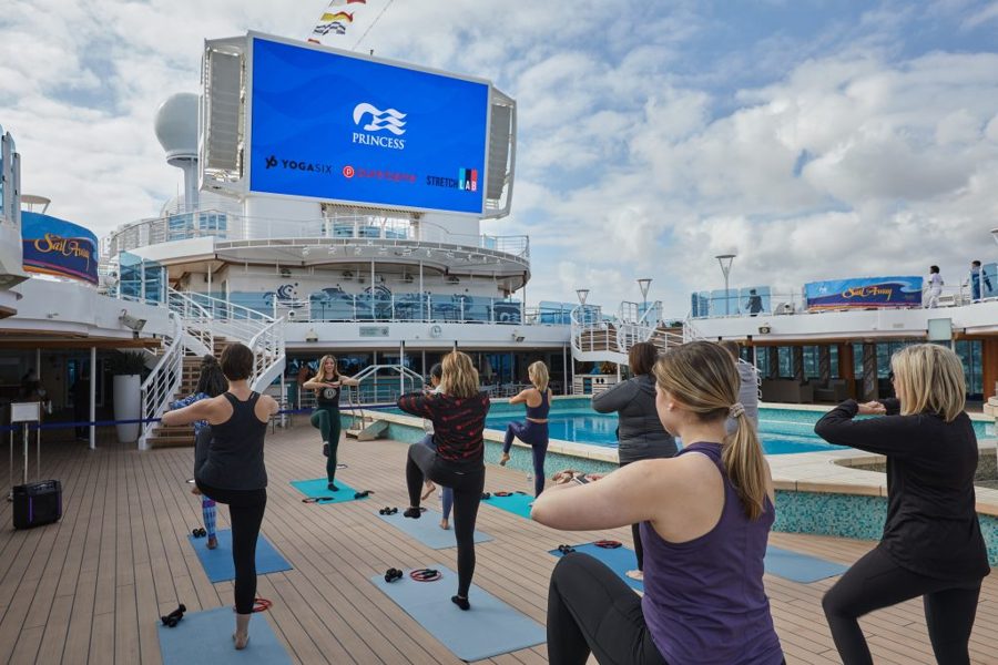 Xponential Fitness Takes on the Seas with Launch of Pure Barre, YogaSix and StretchLab Experiences on Princess Cruises