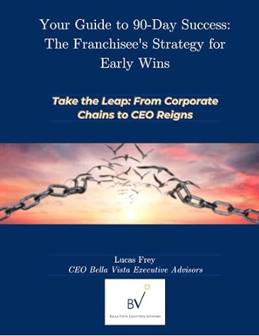 Your Guide to 90-Day Success: The Franchisee’s Strategy for Early Wins Paperback – by Lucas Frey (Author)