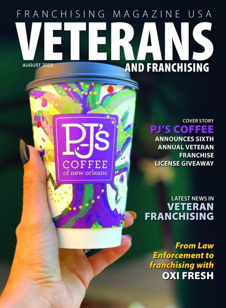 PJ’s Coffee Announces Sixth Annual Veteran Franchise License Giveaway New Orleans-Based Coffeehouse Chain Awards Franchise License to Deserving Veteran Family